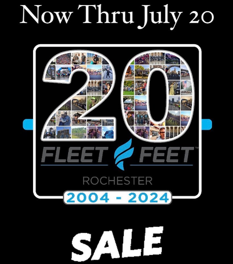 Fleet Feet Anniversary Sale Event Image