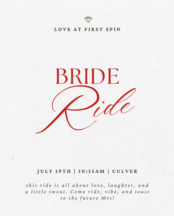 Spoke Cycle Bride Ride Event Image