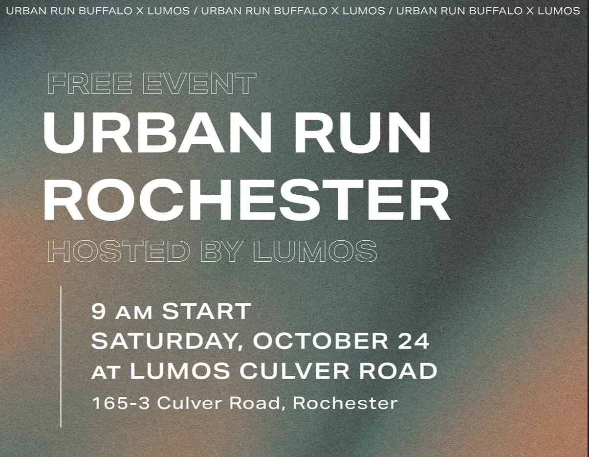 Urban Run Rochester – Hosted by Lumos Event Image